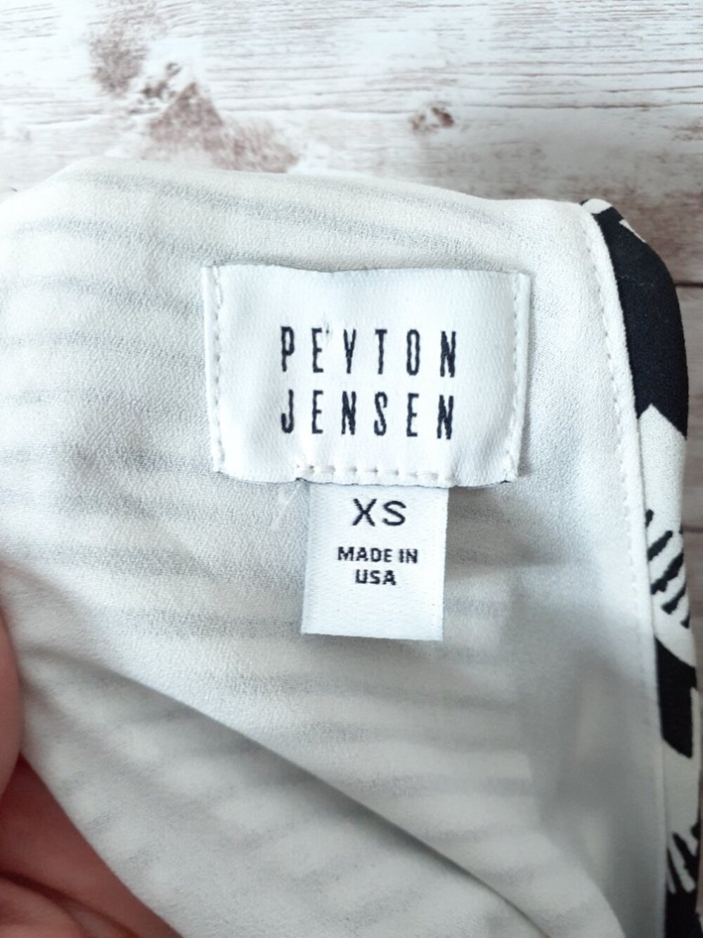 Peyton Jensen Evereve Mika Midi Dress XS Halter Neckline Handkercheif Hem 940A - Picture 6 of 8
